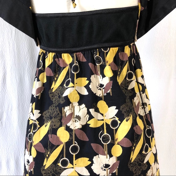 Bauhaus Fraulein Floral Print Peasant Dress - Picture 7 of 8